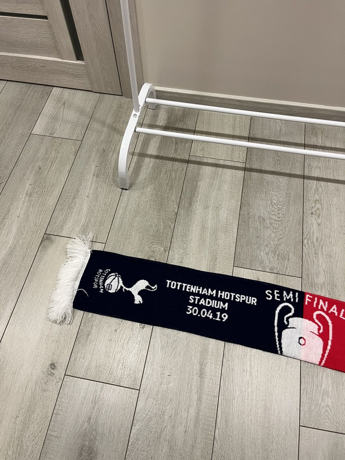 Adidas Ajax Tottenham Hotspur Semi Final Scarf Champions League Size ONE SIZE - 2 Thumbnail