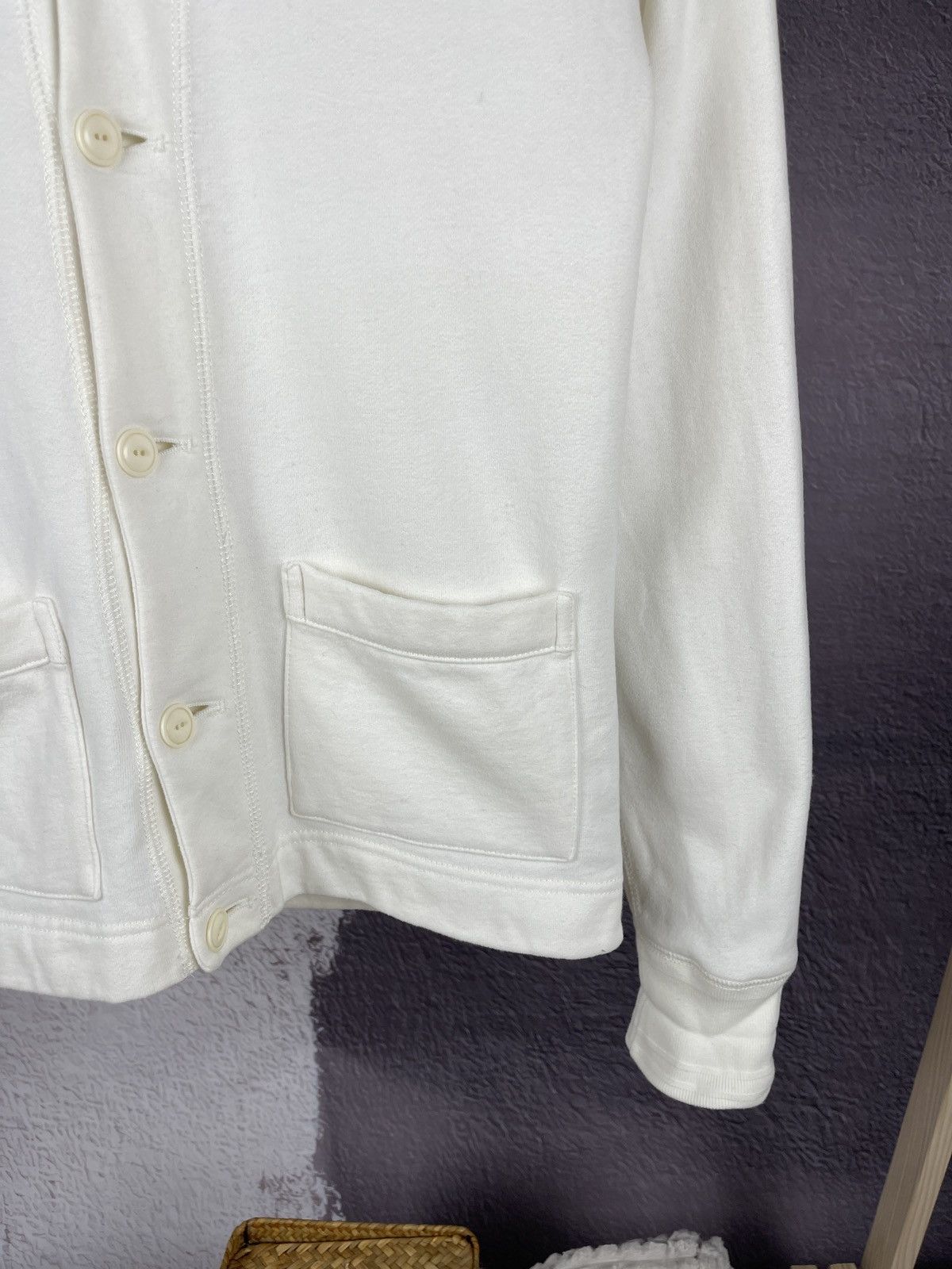 Polo Ralph Lauren Polo Ralph Lauren white cardigan sweater pockets button up Size US S / EU 44-46 / 1 - 7 Thumbnail