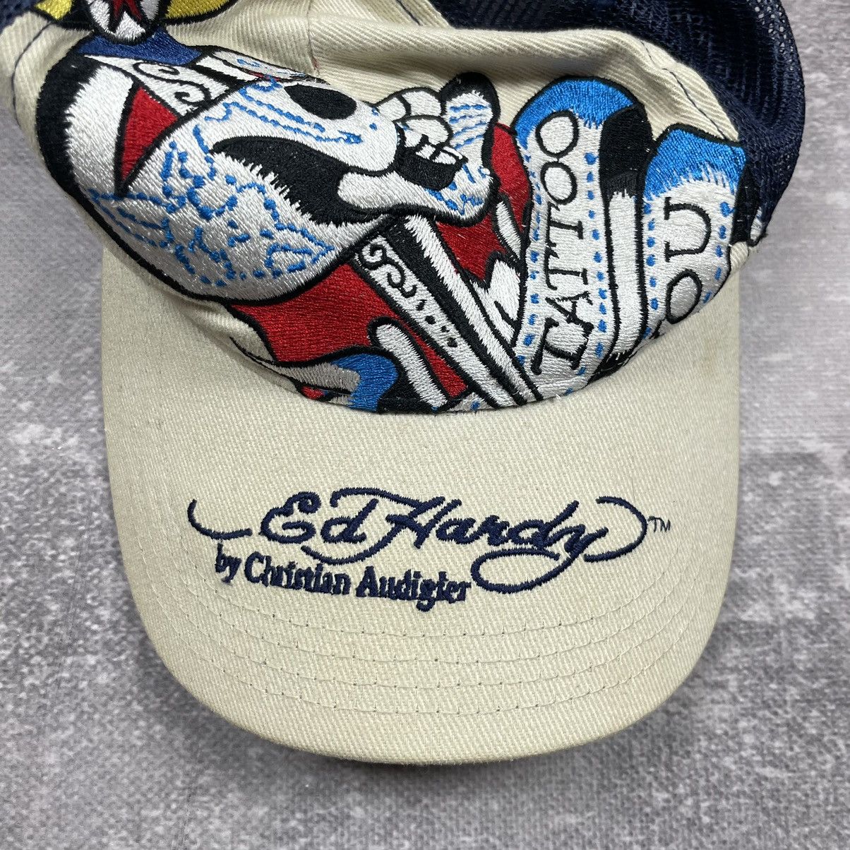 Ed Hardy Ed Hardy by Christian Audigier Tatto You Cap Size ONE SIZE - 7 Thumbnail