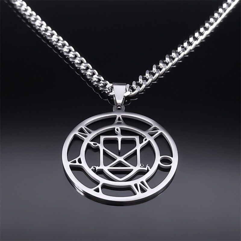 Other Sigil of Amaymon Lucifer Pendant Charms Stainless Necklace Size ONE SIZE - 2 Thumbnail