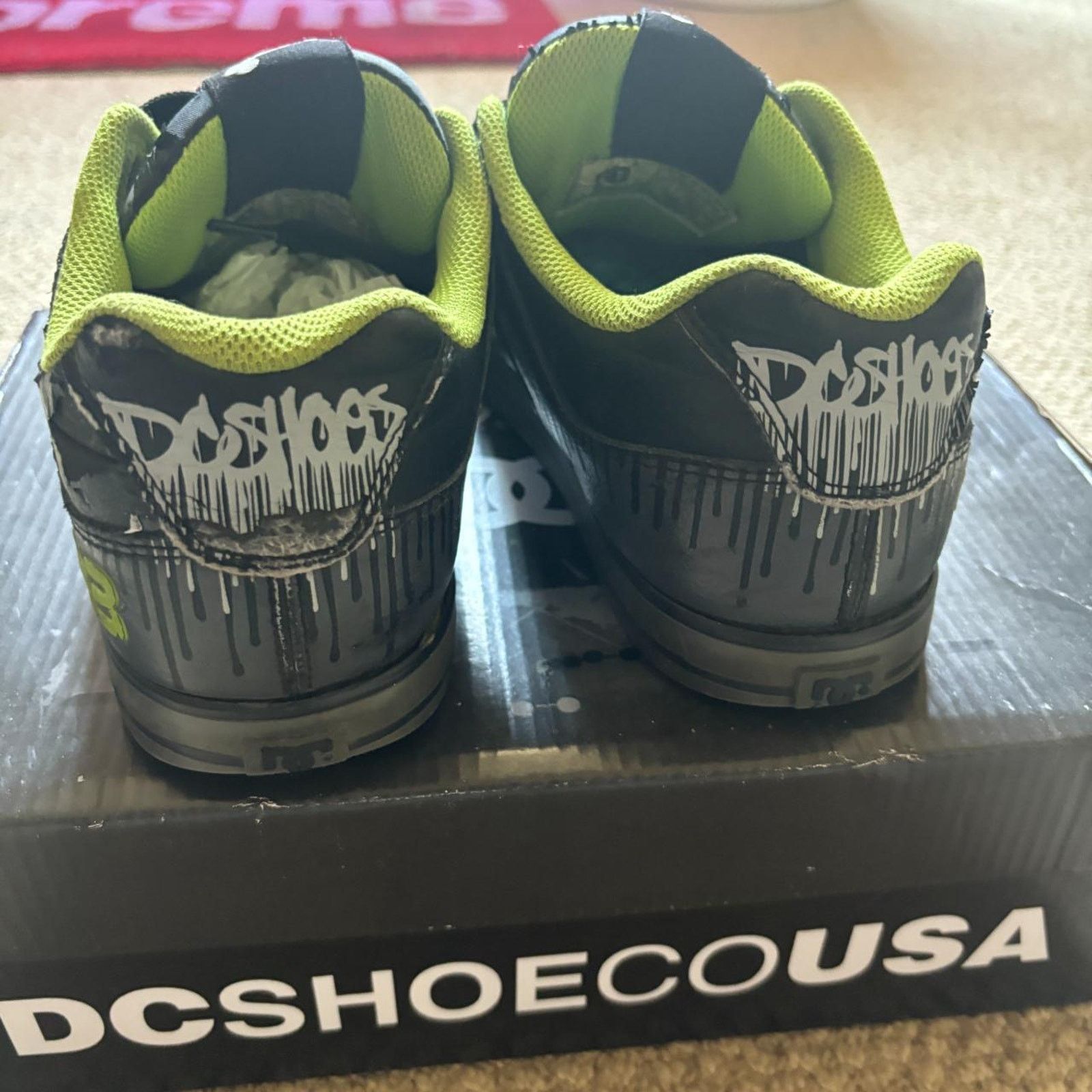 DC vintage y2k 2000s DC Shoes Pure Ken Block 43 mens sz 8 emo Size US 8 / EU 41 - 4 Thumbnail