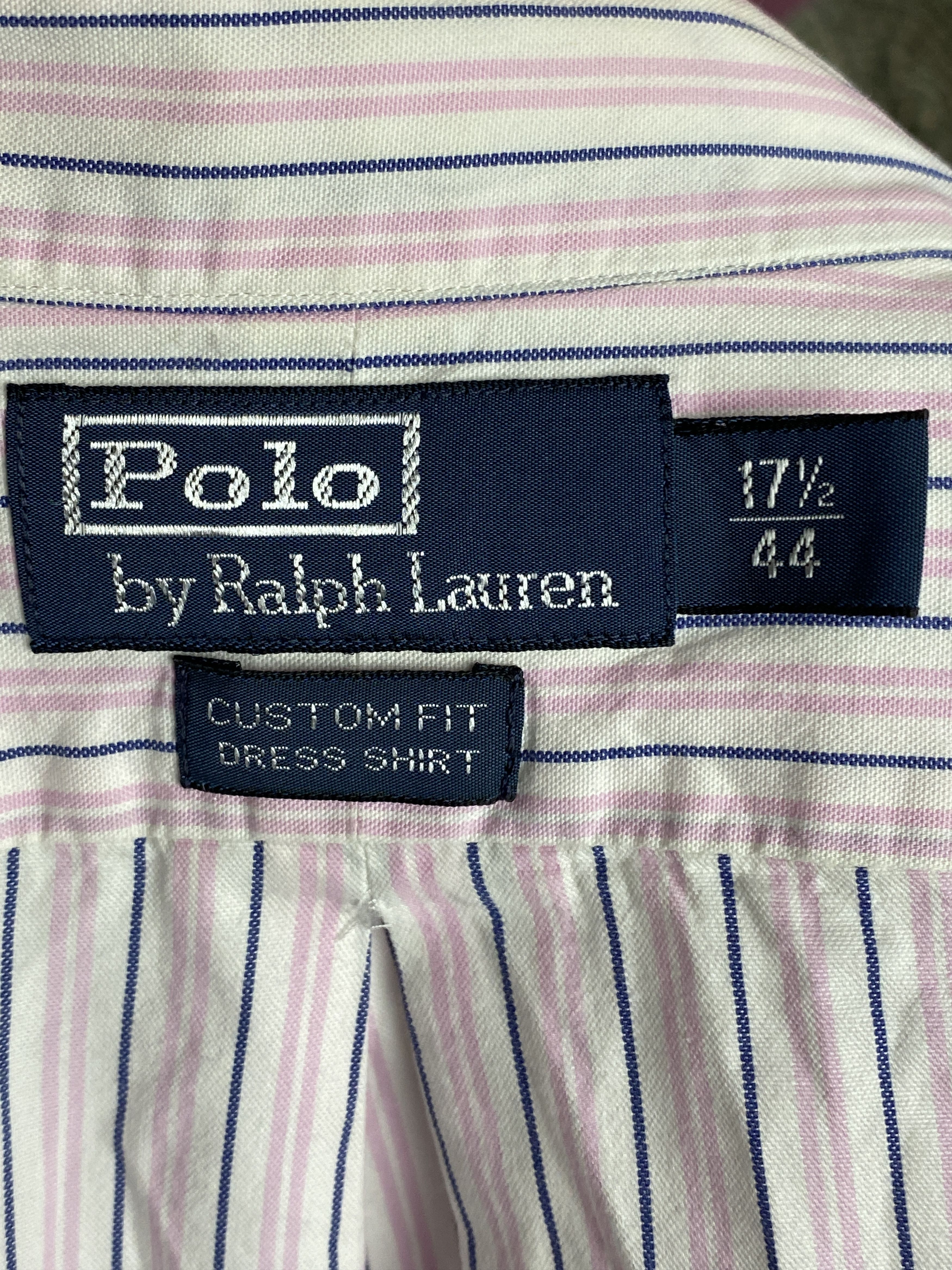 Polo Ralph Lauren × Vintage Polo Ralph Lauren Vintage Men's Striped Shirt - L Size US L / EU 52-54 / 3 - 5 Thumbnail