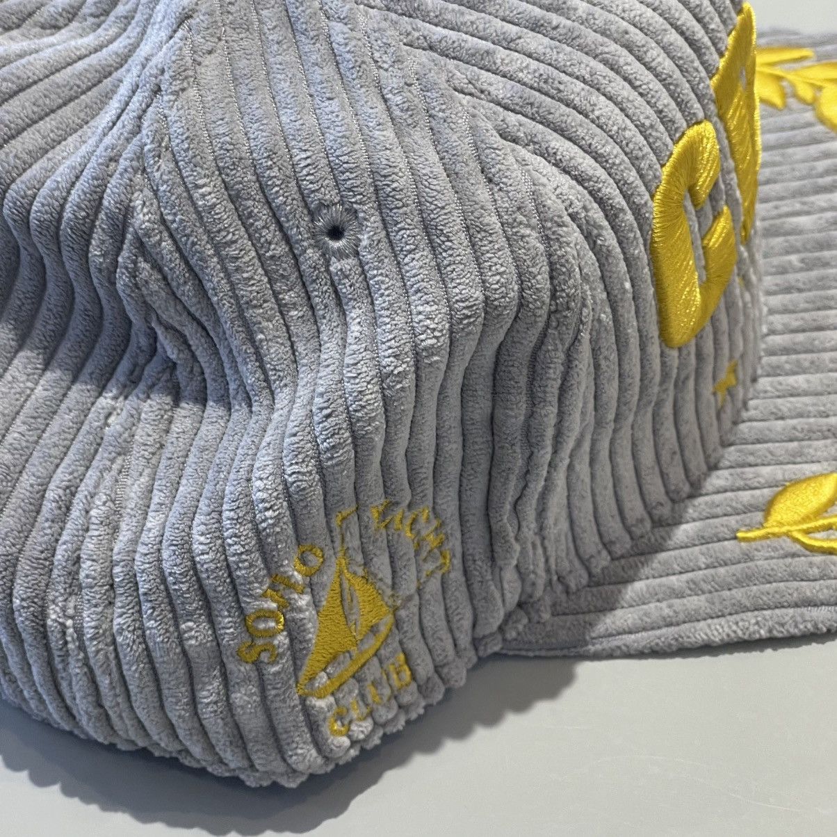 Corteiz Corteiz Soho Yacht Club Crtz Cap Grey Size ONE SIZE - 5 Thumbnail