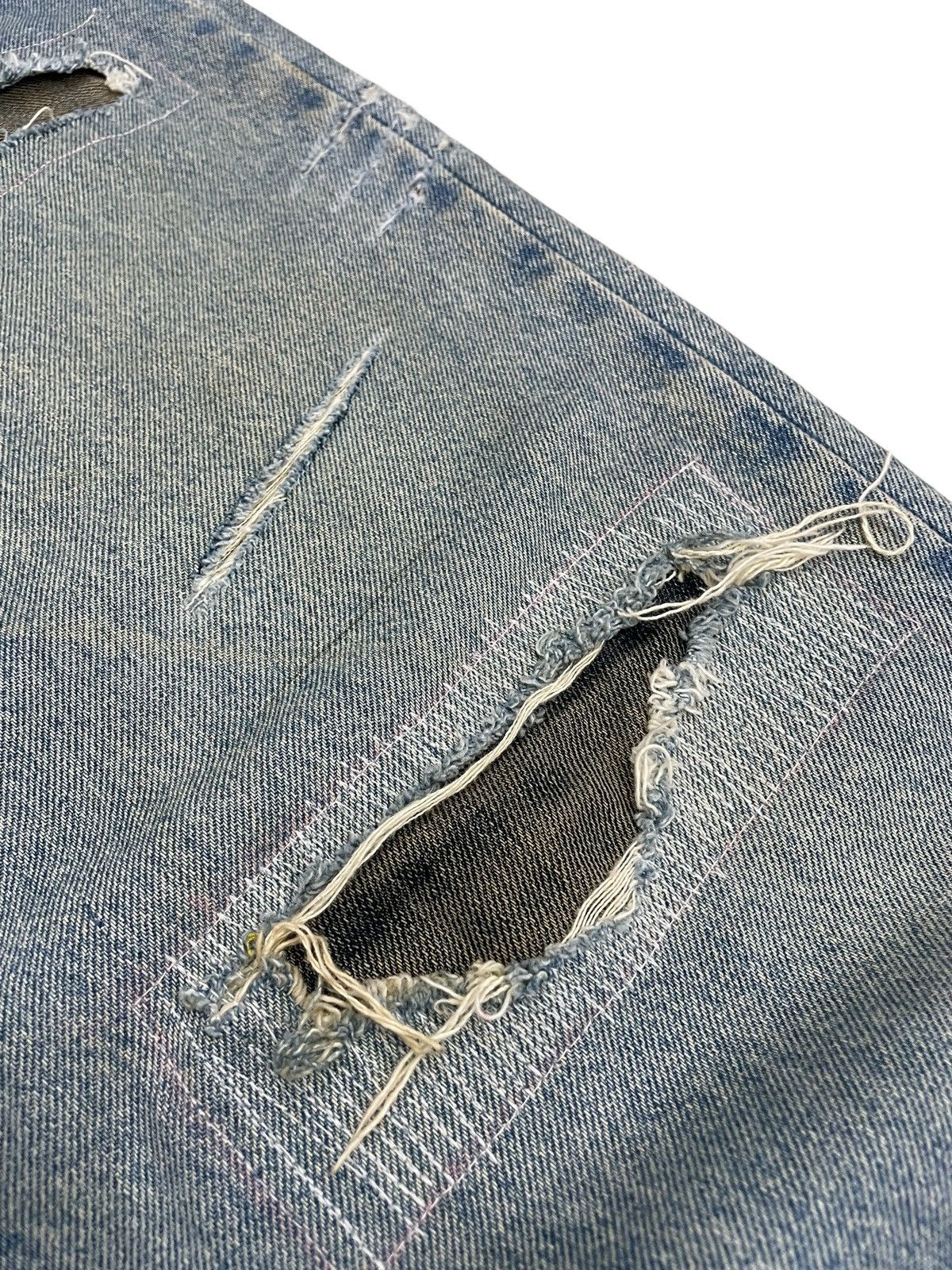 Levi's Levis Orange Tab Local Designer Art Life Selvedge Rework Size US 30 / EU 46 - 11 Thumbnail