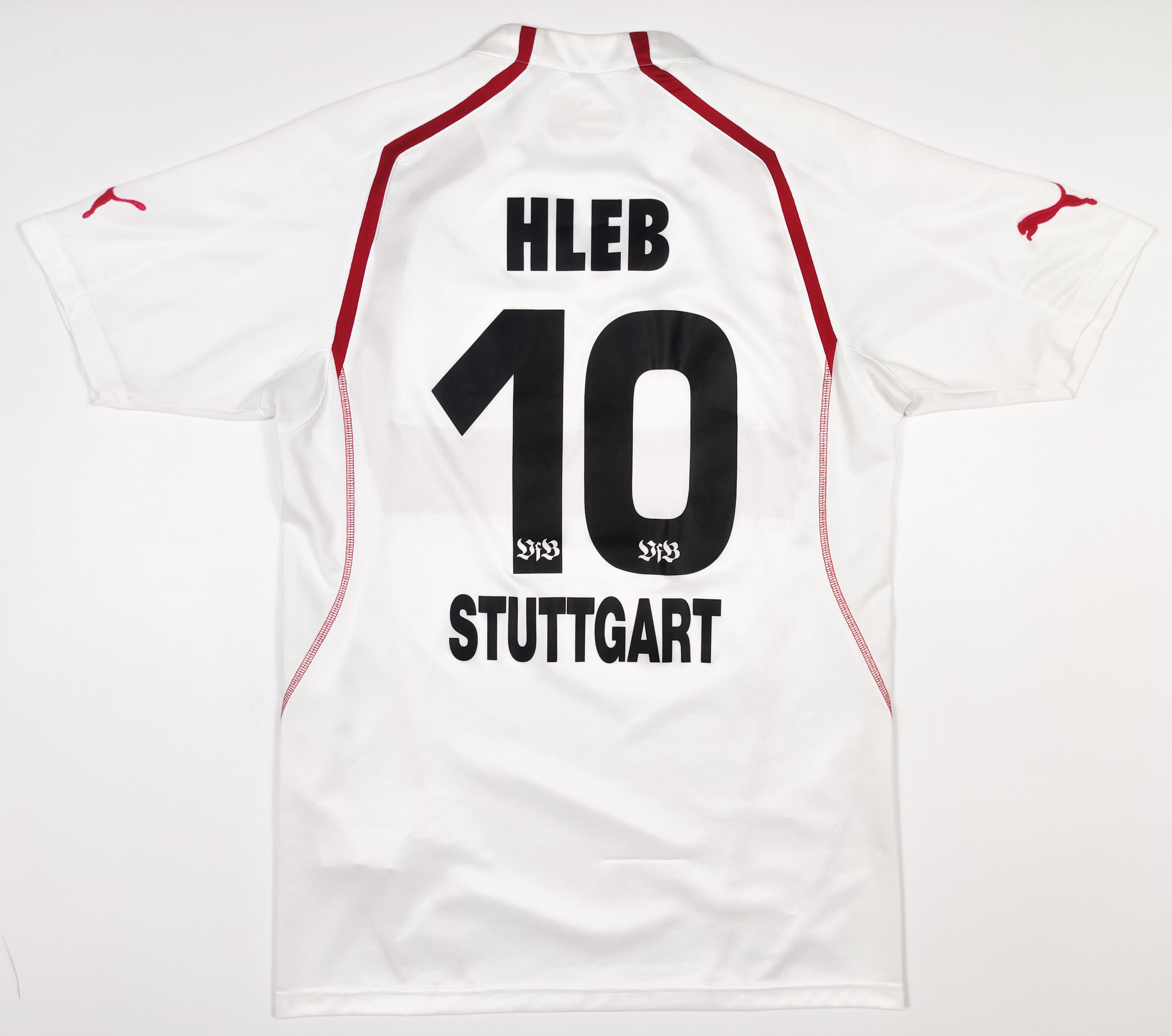 Puma Aleksandr Hleb #10 VFB Stuttgart 2009 2010 Puma Home Shirt Size US M / EU 48-50 / 2 - 1 Thumbnail