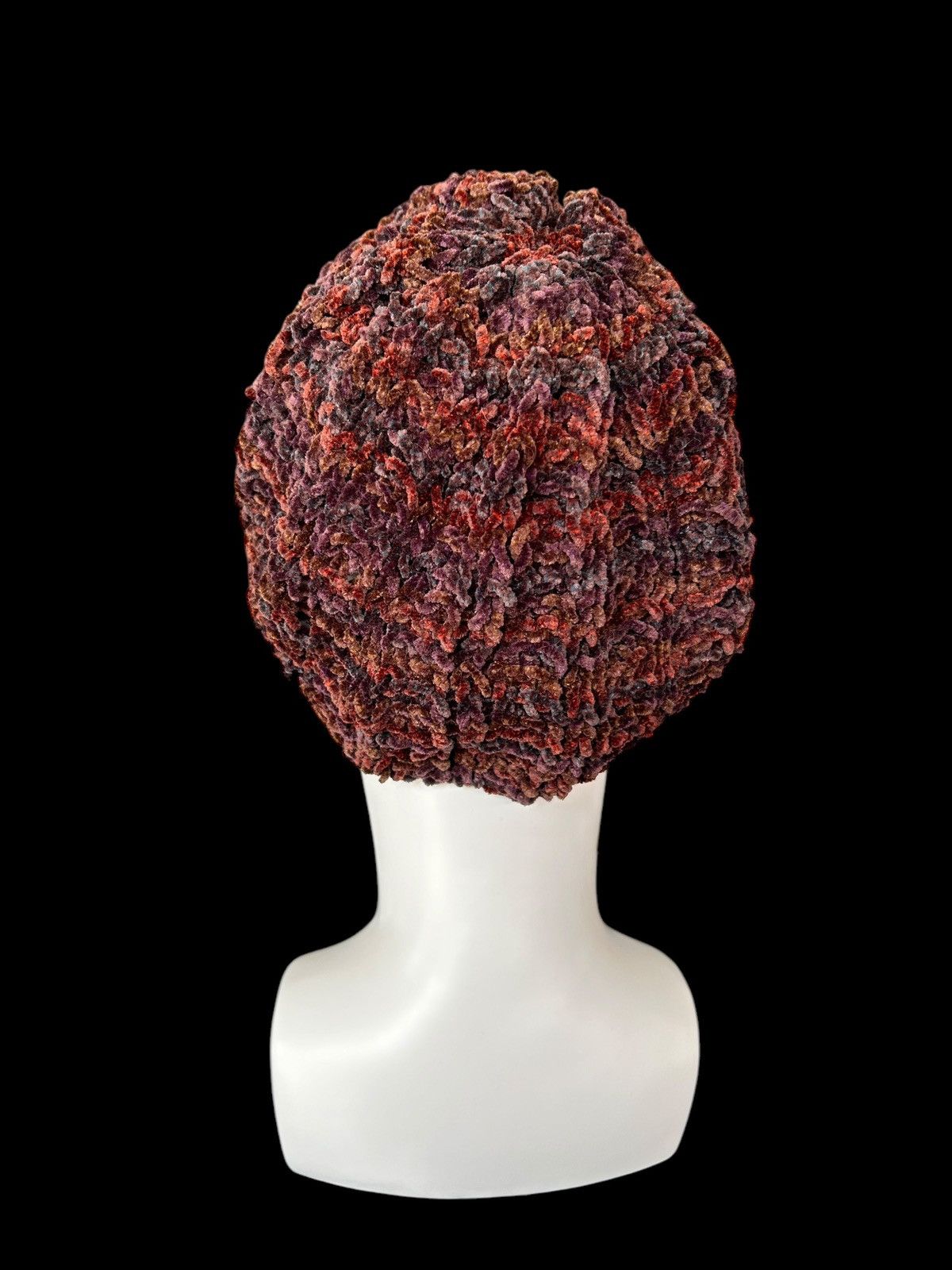 Japanese Brand × Kapital × Vintage Rare Crochet Knitted Beanie Hats ☠️☠️ Size ONE SIZE - 3 Thumbnail