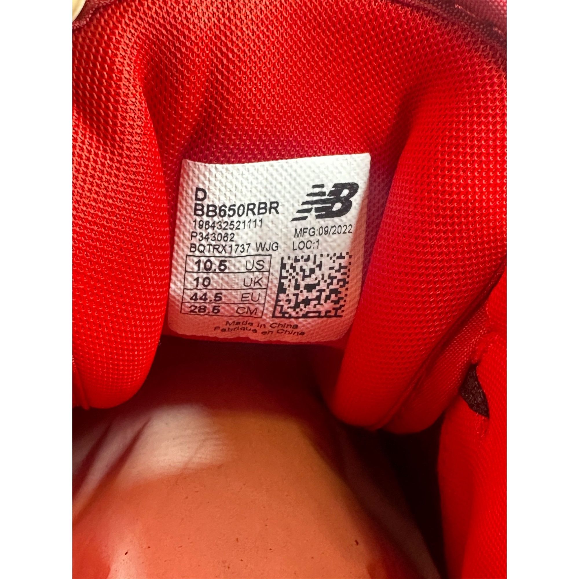 New Balance New Balance 650R Size US 10.5 / EU 43-44 - 6 Thumbnail
