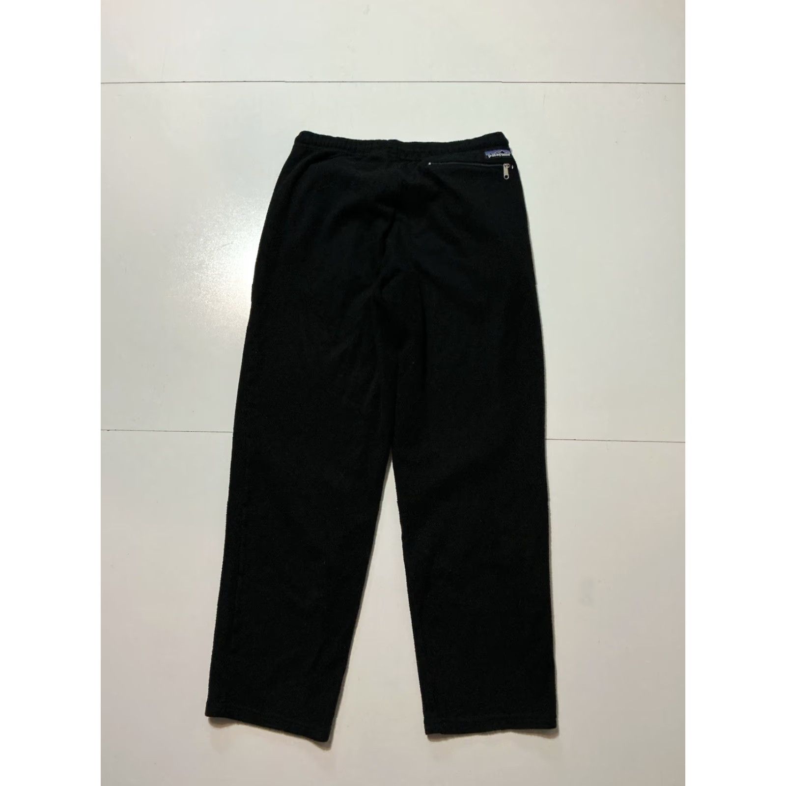 Patagonia VINTAGE Patagonia Pants Fleece Snap Pocket Outdoor Made In USA Black Sz S Men Size US 29 - 3 Thumbnail
