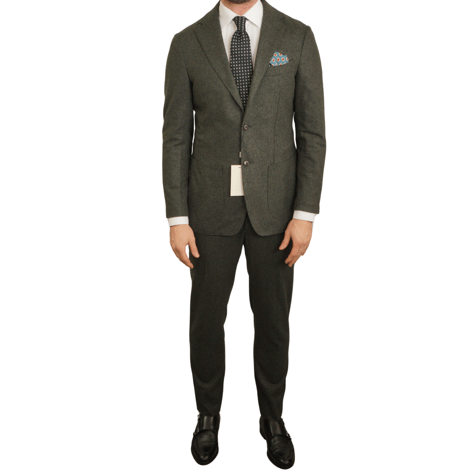image of Men Suitsupply Suit Havana Green Eu50S Uk/us40S