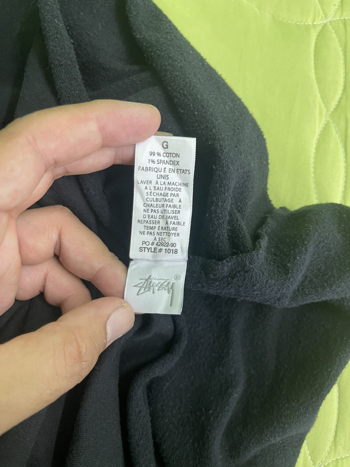 Stussy Vintage Stussy Logo Embroidered Hoodie Size US L / EU 52-54 / 3 - 14 Thumbnail