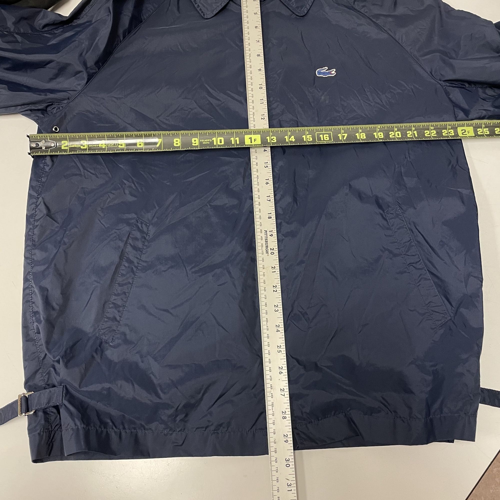 Izod Vtg Izod Lacoste NYLON Jacket ALLIGATOR Logo Windbreaker Size US L / EU 52-54 / 3 - 9 Thumbnail