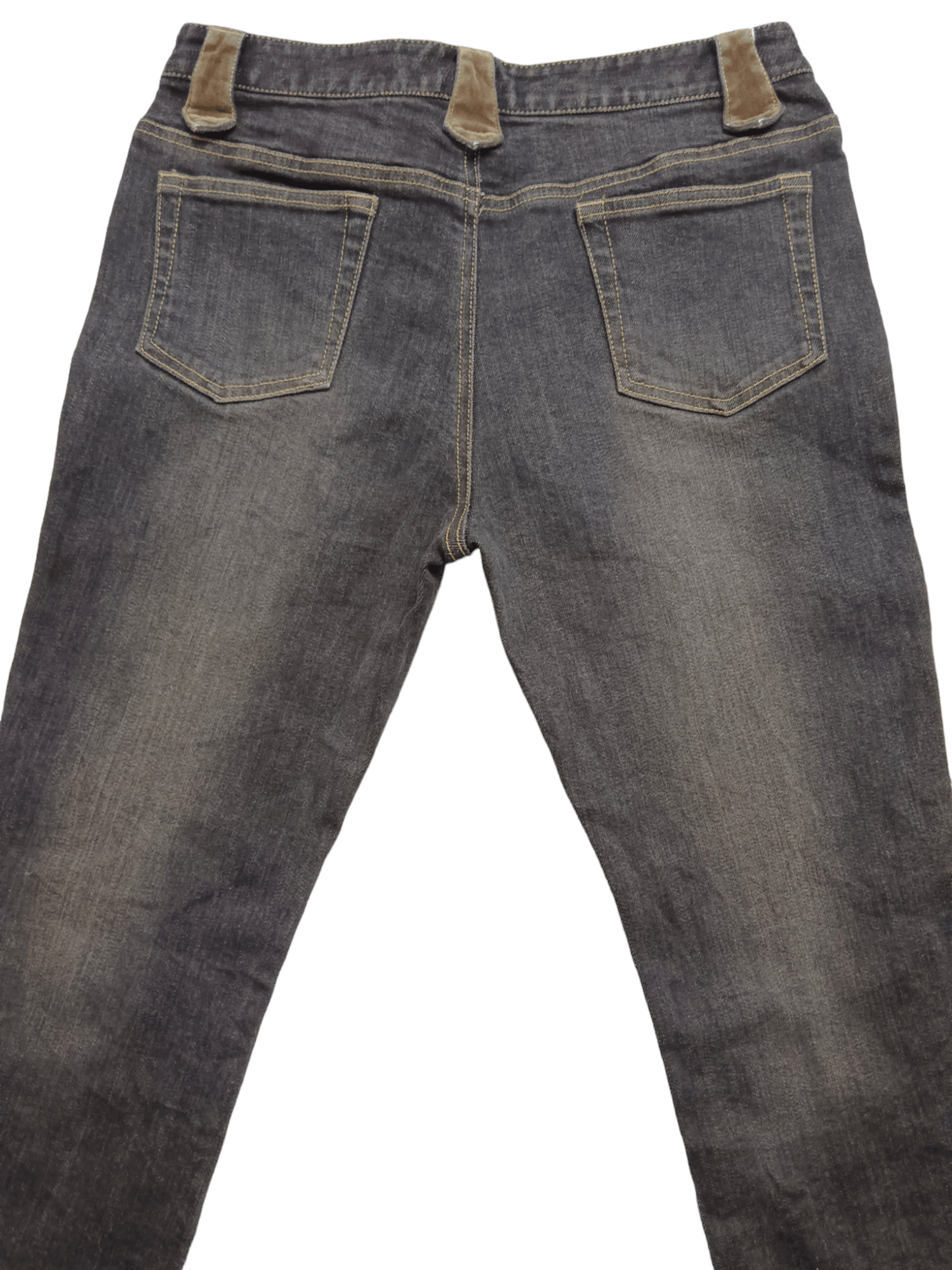If Six Was Nine Oririn Low Rise Skinny Punk Flare Jeans Size US 28 / EU 44 - 7 Thumbnail