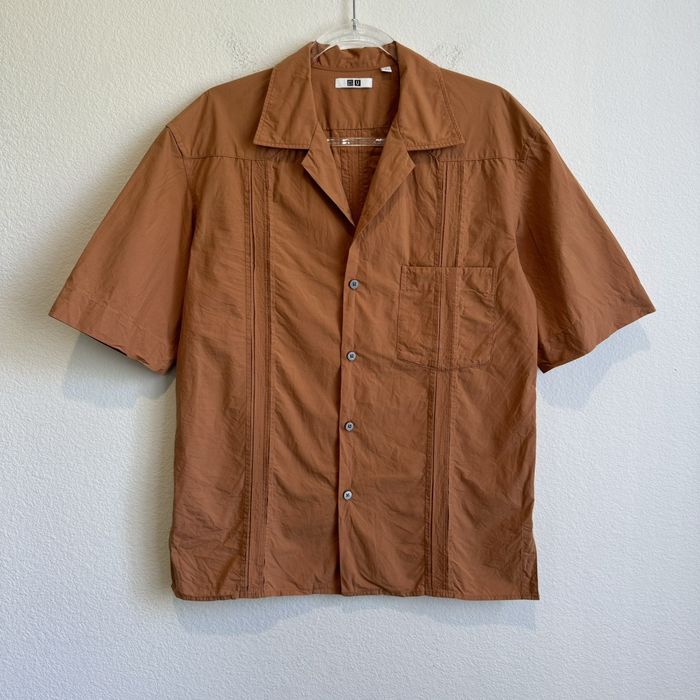 uniqlo cuban collar