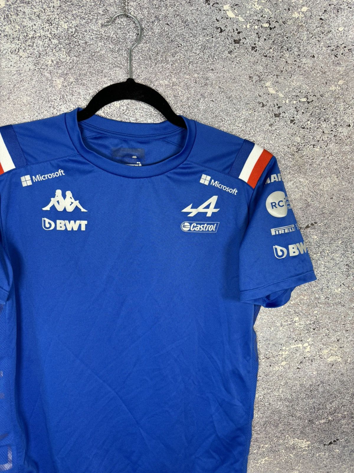 Formula 1 × Kappa Kappa Alpine F1 Team Jersey Men’s Small Pirelli Renault Size US S / EU 44-46 / 1 - 2 Thumbnail