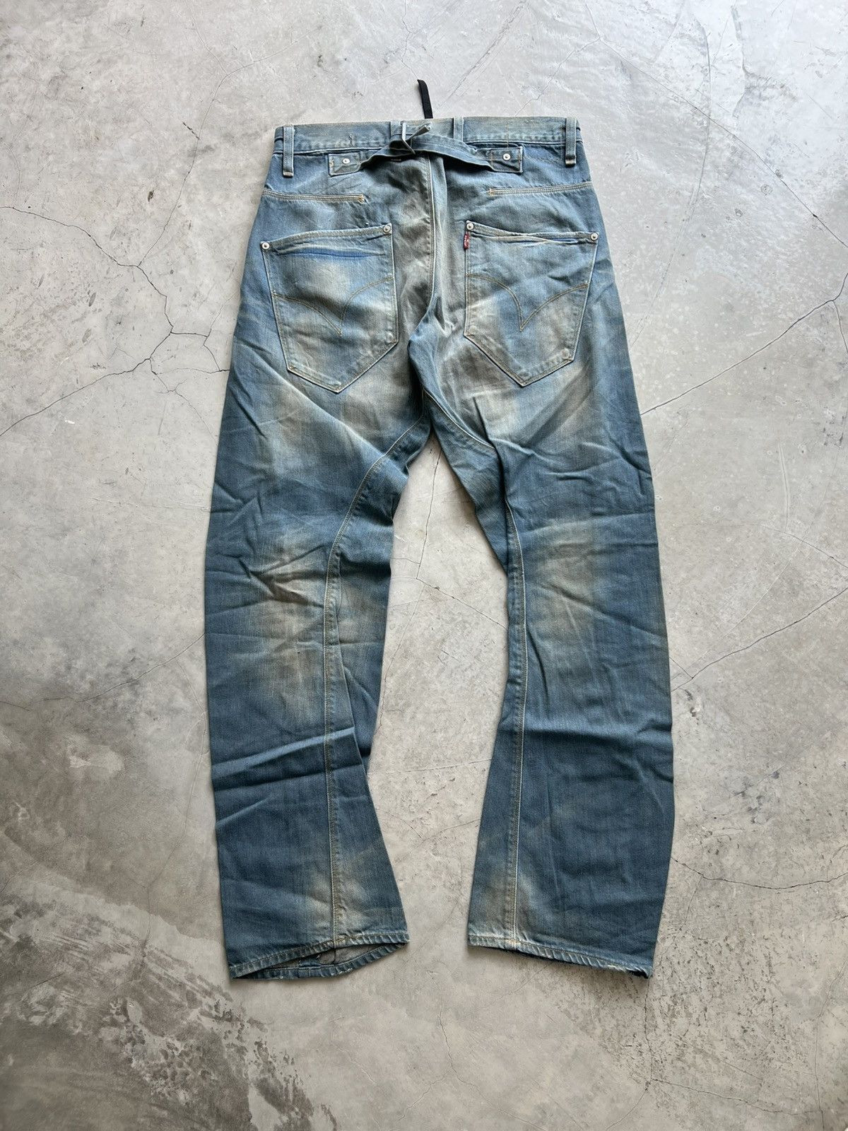 Levi's Levis Engineered Jeans Buckle Back Tag W30 Actual 30x32.5 Size US 30 / EU 46 - 5 Thumbnail