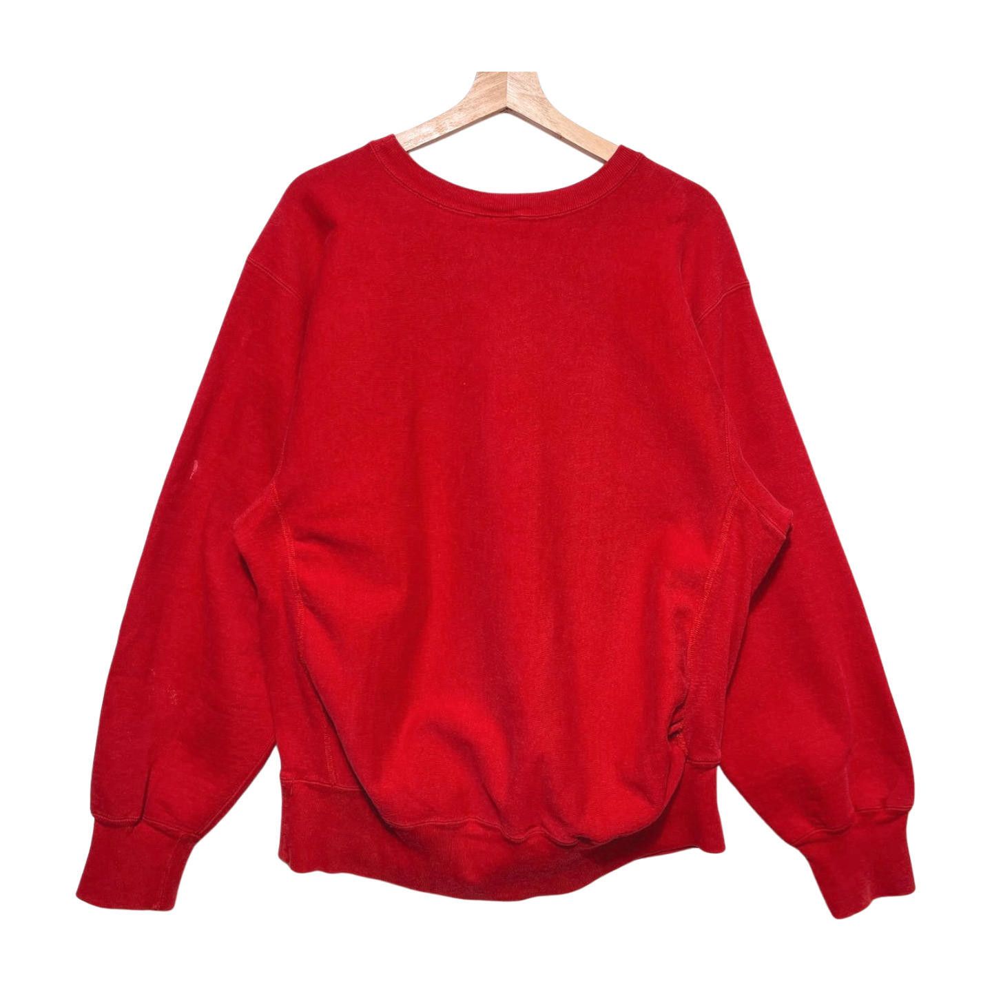 Champion × Vintage Vintage 80s Champion Reverse Weave Warmup Sweatshirt XL Size US 36 / EU 52 - 3 Thumbnail
