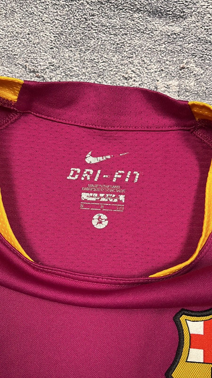 Nike × Vintage Nike Barcelona Qatar Airways Jersey FCB Size US S / EU 44-46 / 1 - 7 Thumbnail