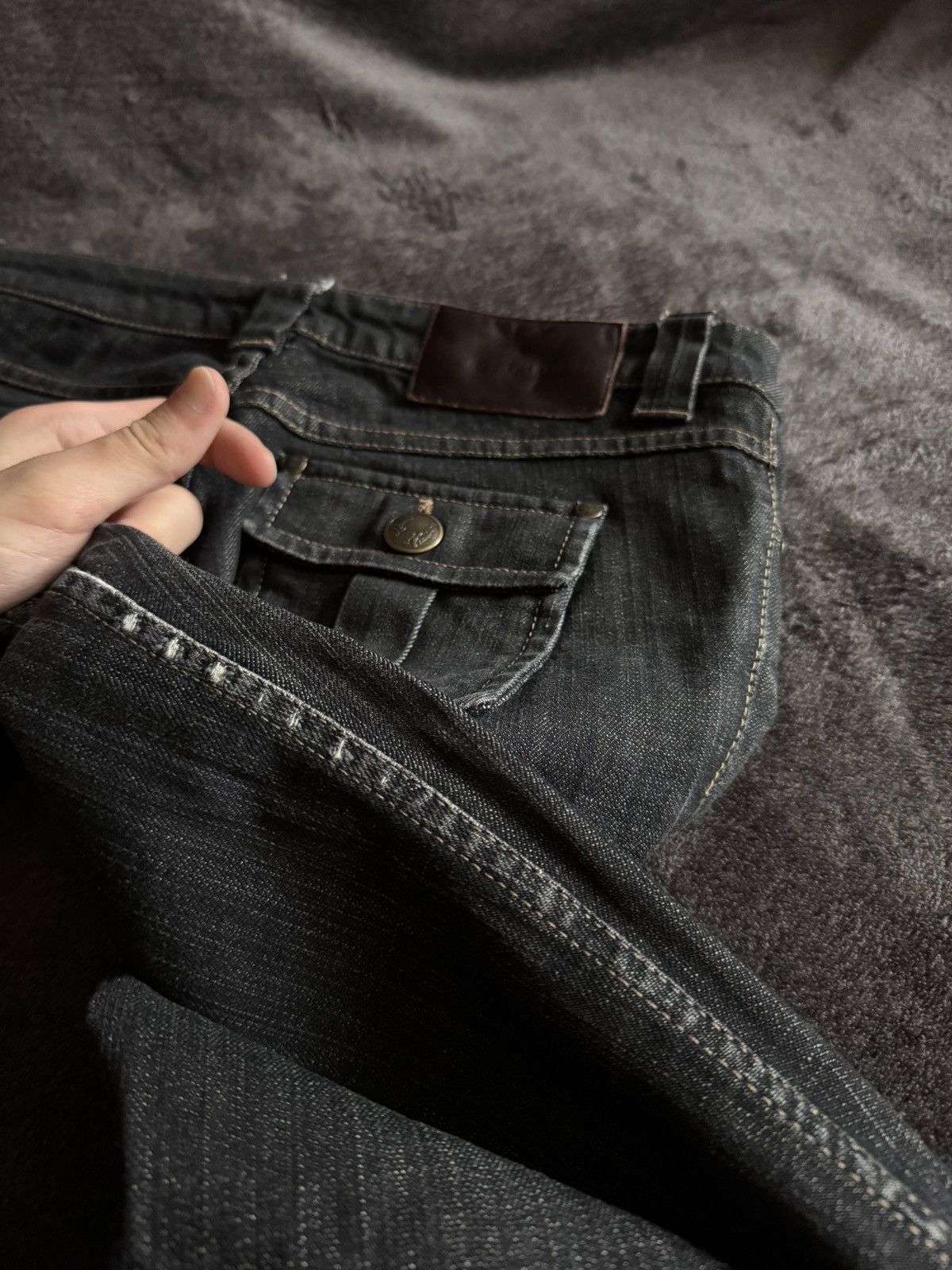 Louis Vuitton Louis Vuitton vintage zip jeans pants Size 26" / US 2 / IT 38 - 16 Thumbnail