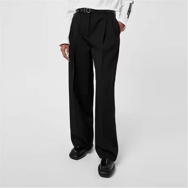 Jil Sander o1g2r1mq1024 Pants in Black Size 29" - 4 Thumbnail