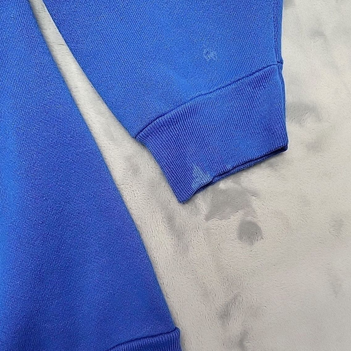 McGregor VTG MacGregor Sweatshirt Women 2XL Blue Crewneck Pullover Cotton Polyester Fleece Solid 80s 70s Made in USA Womens Size XXL / US 16-18 / IT 52-54 - 7 Thumbnail