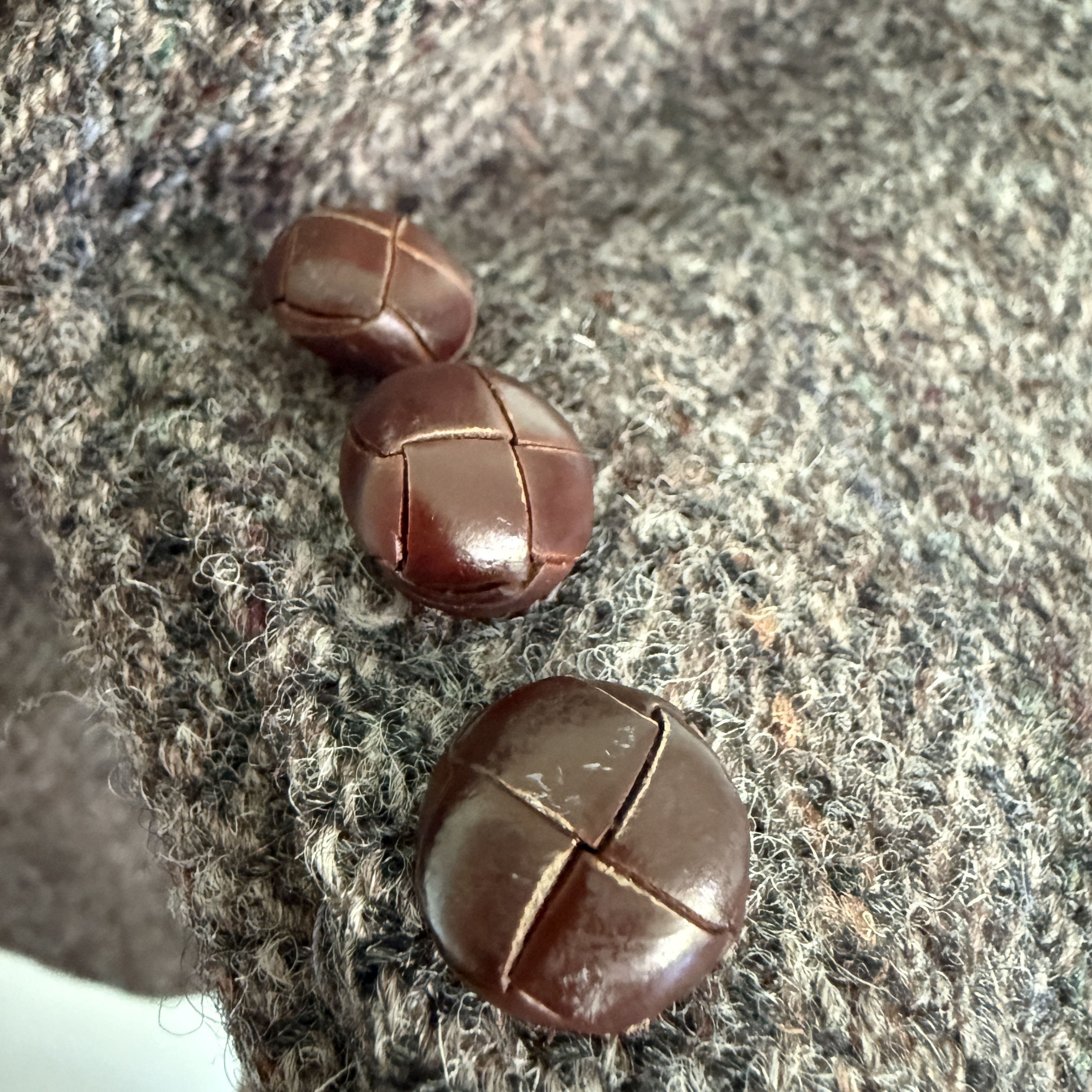 Harris Tweed Kuppenheimer Harris Tweed Sport Coat 42R Brown Size 42R - 8 Thumbnail