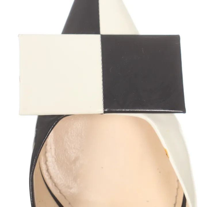 Louis Vuitton Louis Vuitton Black and White High Heels -2508 Size US 6 / IT 36 - 2 Thumbnail
