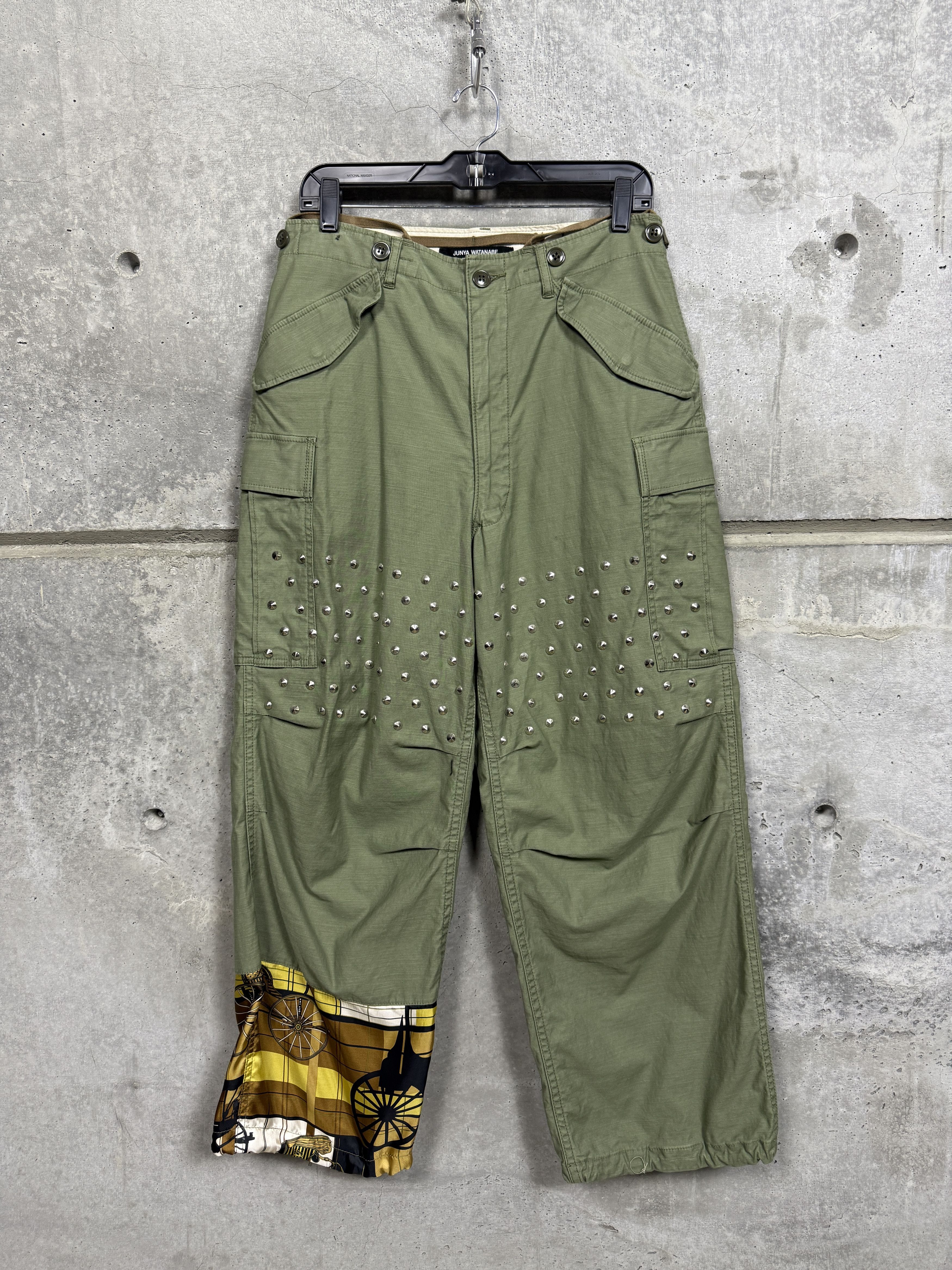 Comme des Garcons Comme des Garcons SS17 Studded Cargo Graffiti Pants Size US 34 / EU 50 - 6 Thumbnail