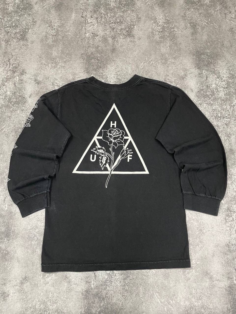 Huf HUF Men Long Sleeve T Shirt Black Casual Size S Size US S / EU 44-46 / 1 - 1 Thumbnail