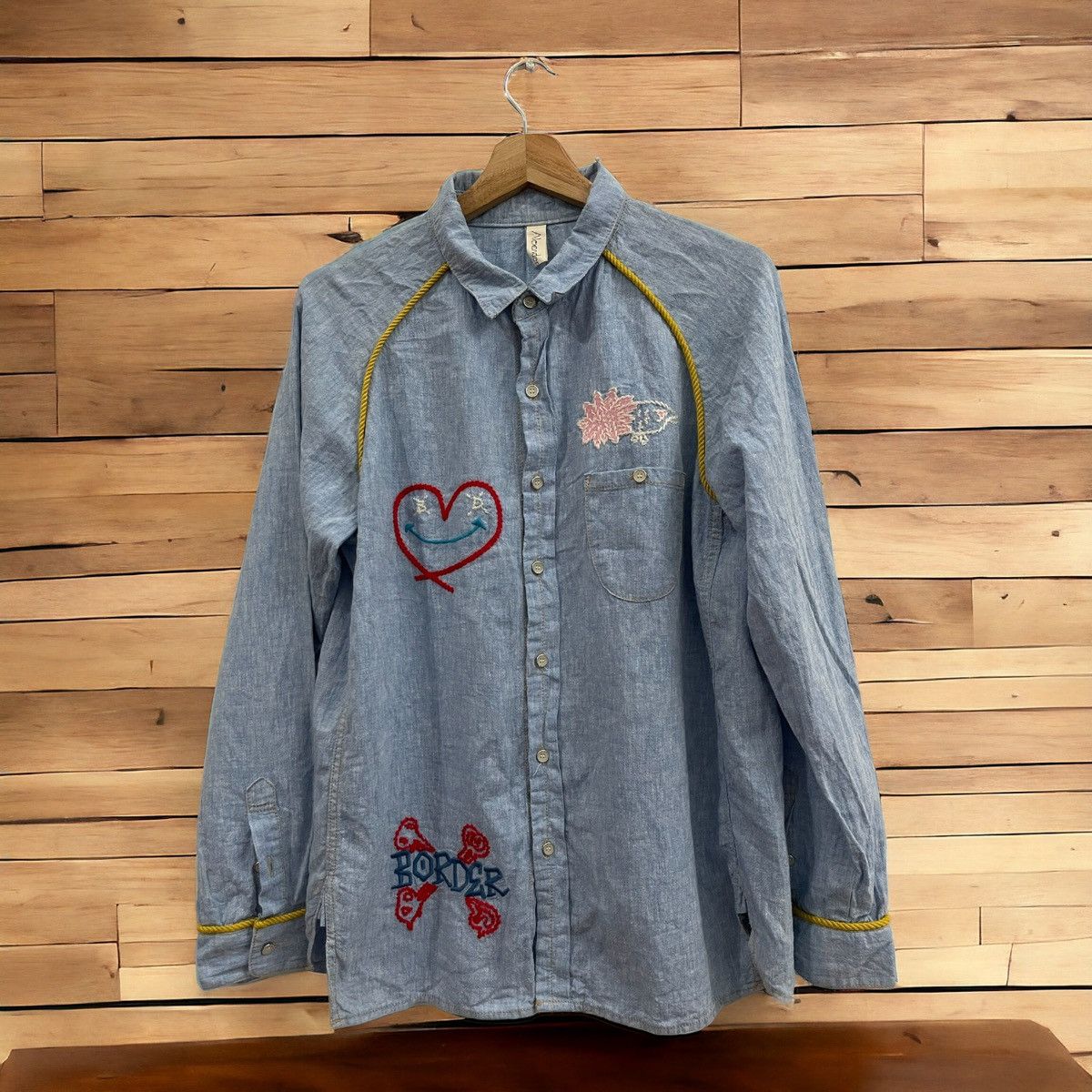 image of Grailedog Alexander Lee Chang B/d Shirt in Blue, Men's (Size Medium)