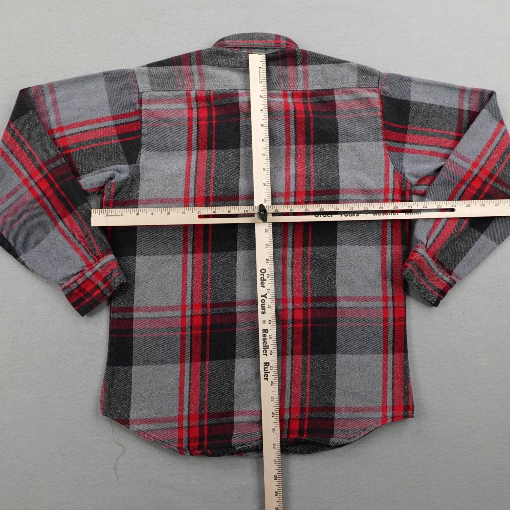 Vintage VINTAGE Dakota Five Brother Shirt Mens M Gray Red Plaid Flannel Button Up Size US M / EU 48-50 / 2 - 3 Thumbnail