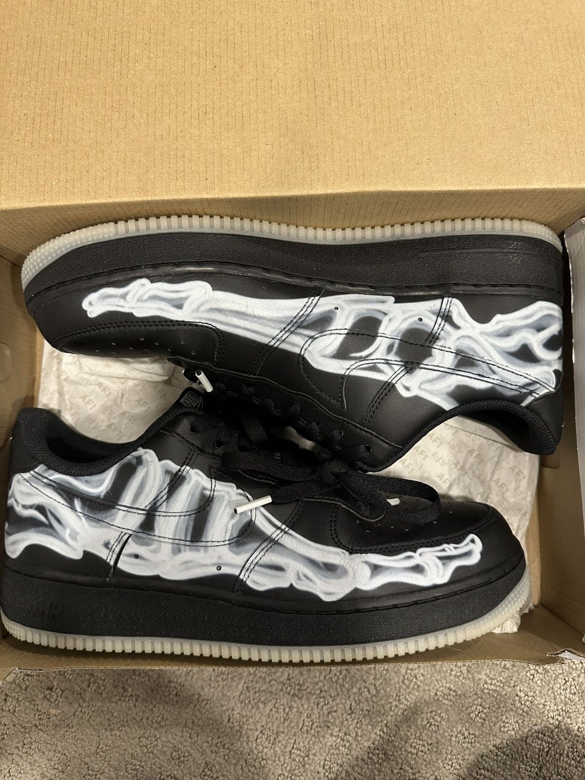 Nike 2019 Skeleton Air Force One Size US 10 / EU 43 - 2 Thumbnail
