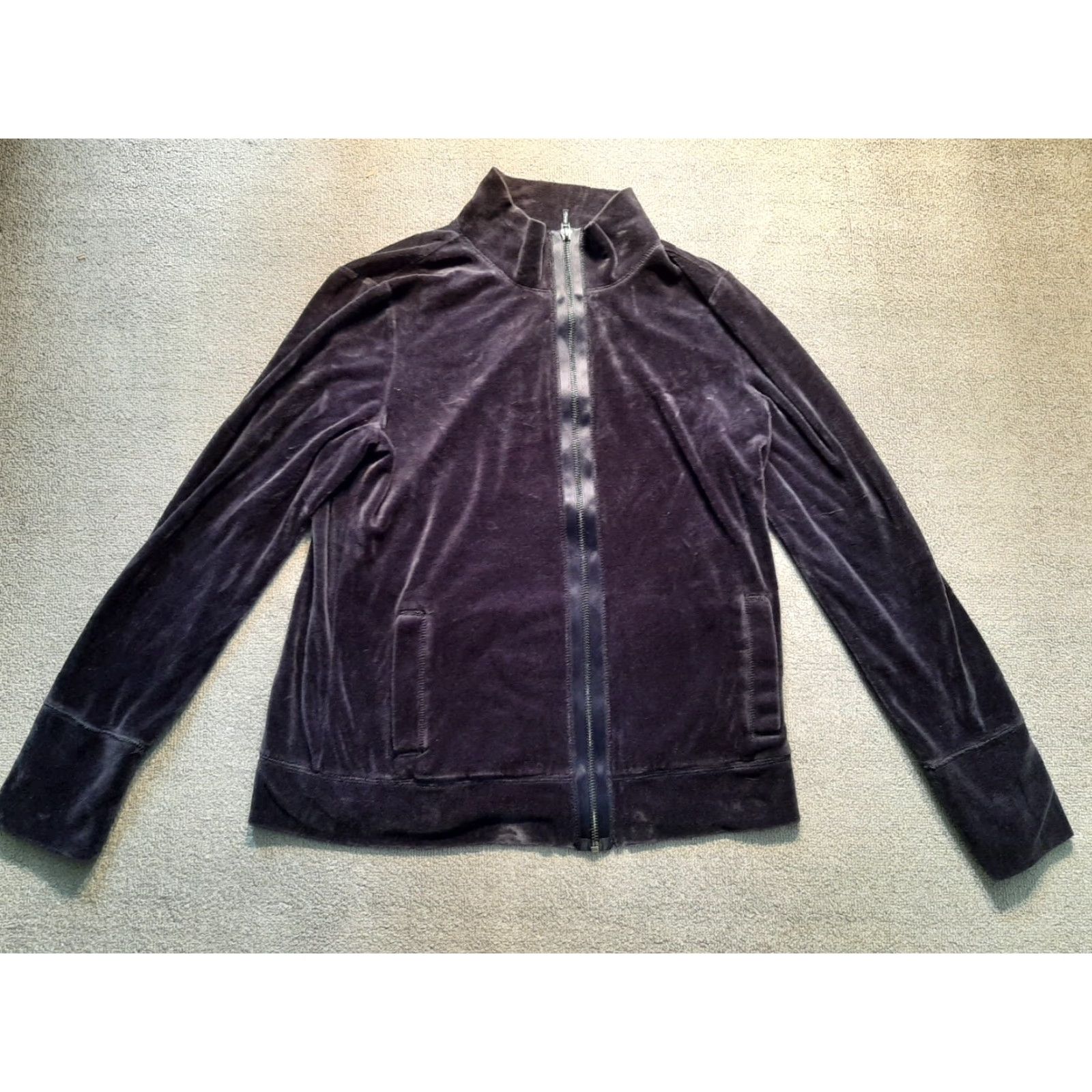 Talbots Talbots Jacket Full Zip Dark Blue Womens L Long Sleeve Jacket Zipper Regular Size L Womens Size L / US 10 / IT 46 - 2 Thumbnail