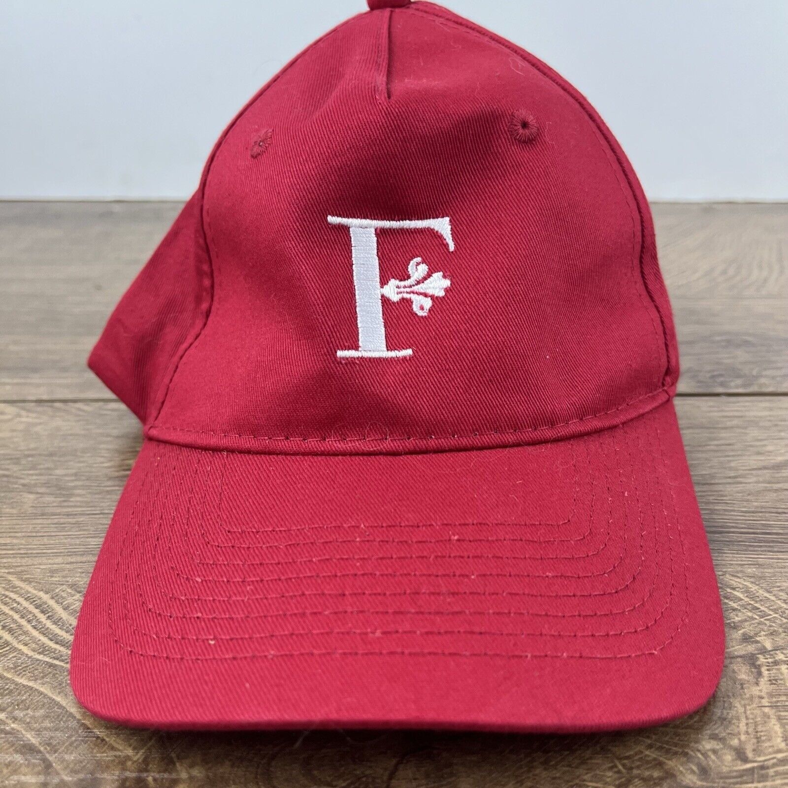 Other Fairfield Hat Red Hat Adjustable Hat Red Adult Hat Size ONE SIZE - 5 Thumbnail