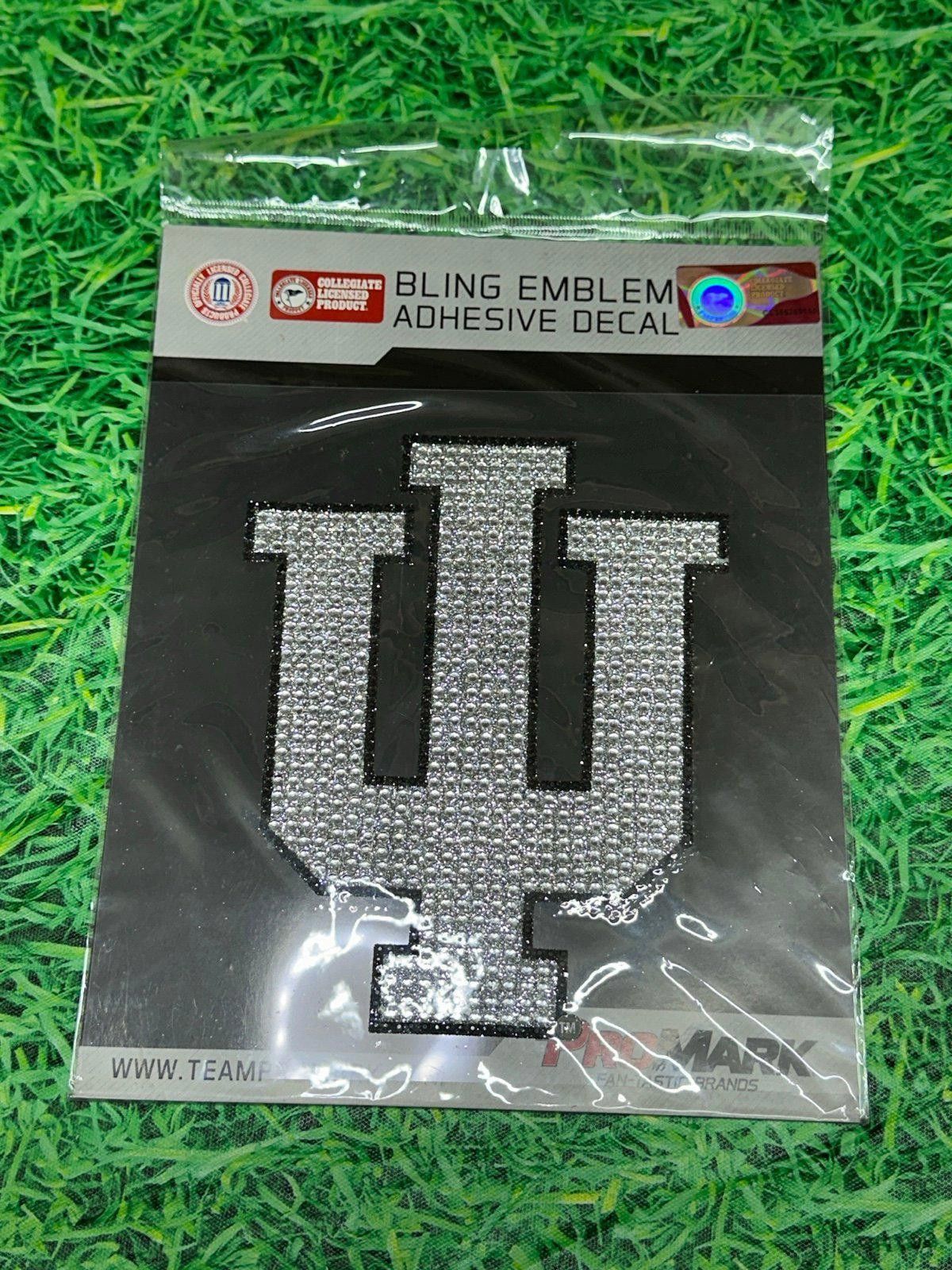 NCAA Indiana Hoosiers Logo Auto Emblem NCAA Sticker Decal Size ONE SIZE - 1 Thumbnail