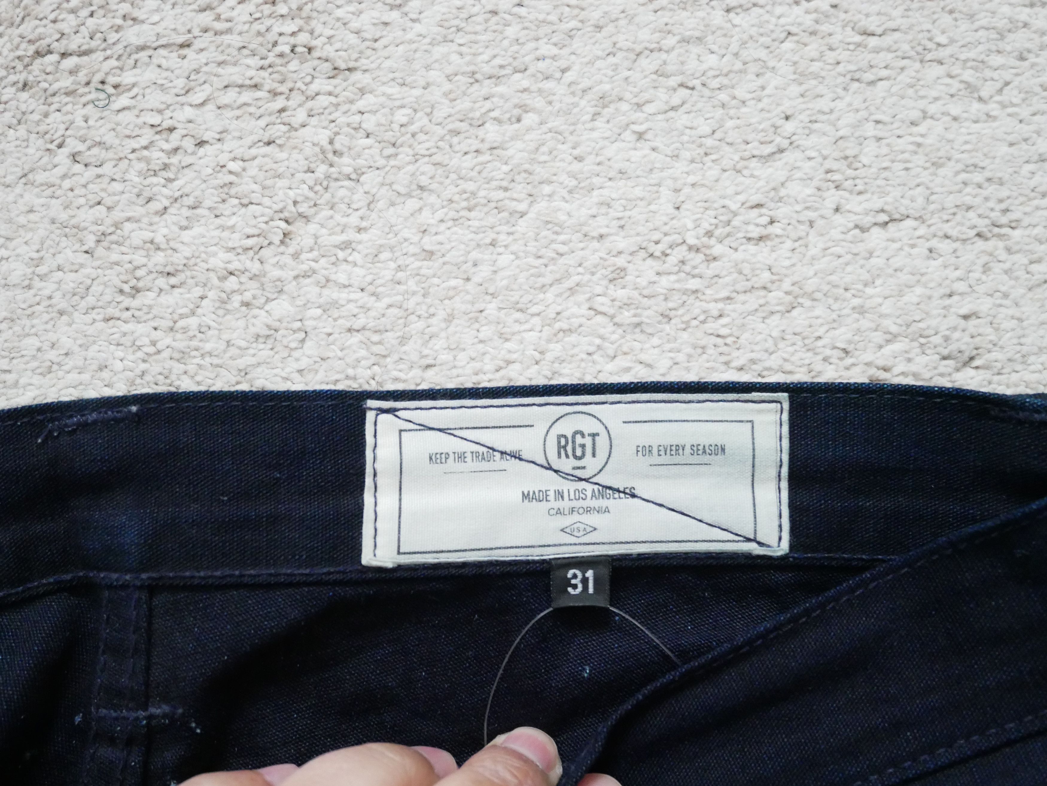 Rogue Territory Rogue Territory SK Skinny Selvedge Jeans in Navy Size US 31 - 8 Thumbnail