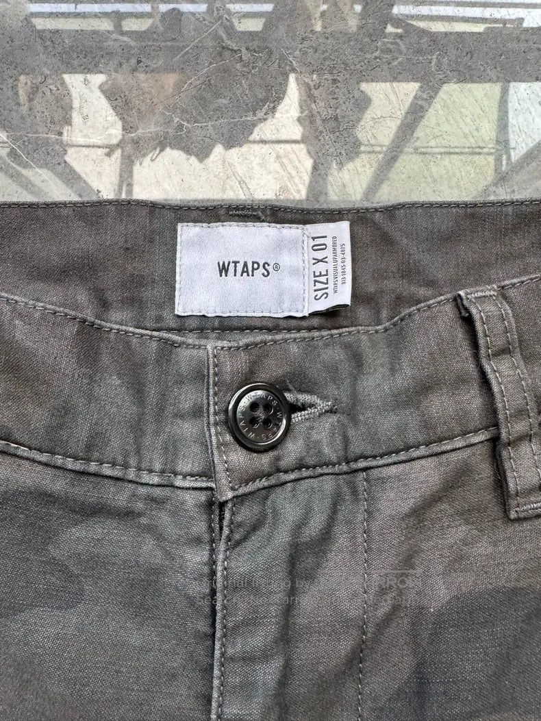 Wtaps Wtaps size 1 Dark camouflage wide-leg military pants Size US 39 - 2 Thumbnail