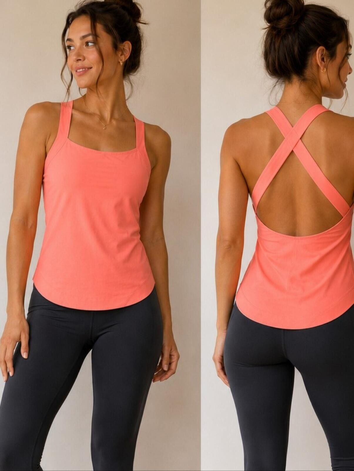 Other Athleta Cross Cross Tank Size XS / US 0-2 / IT 36-38 - 1 Thumbnail