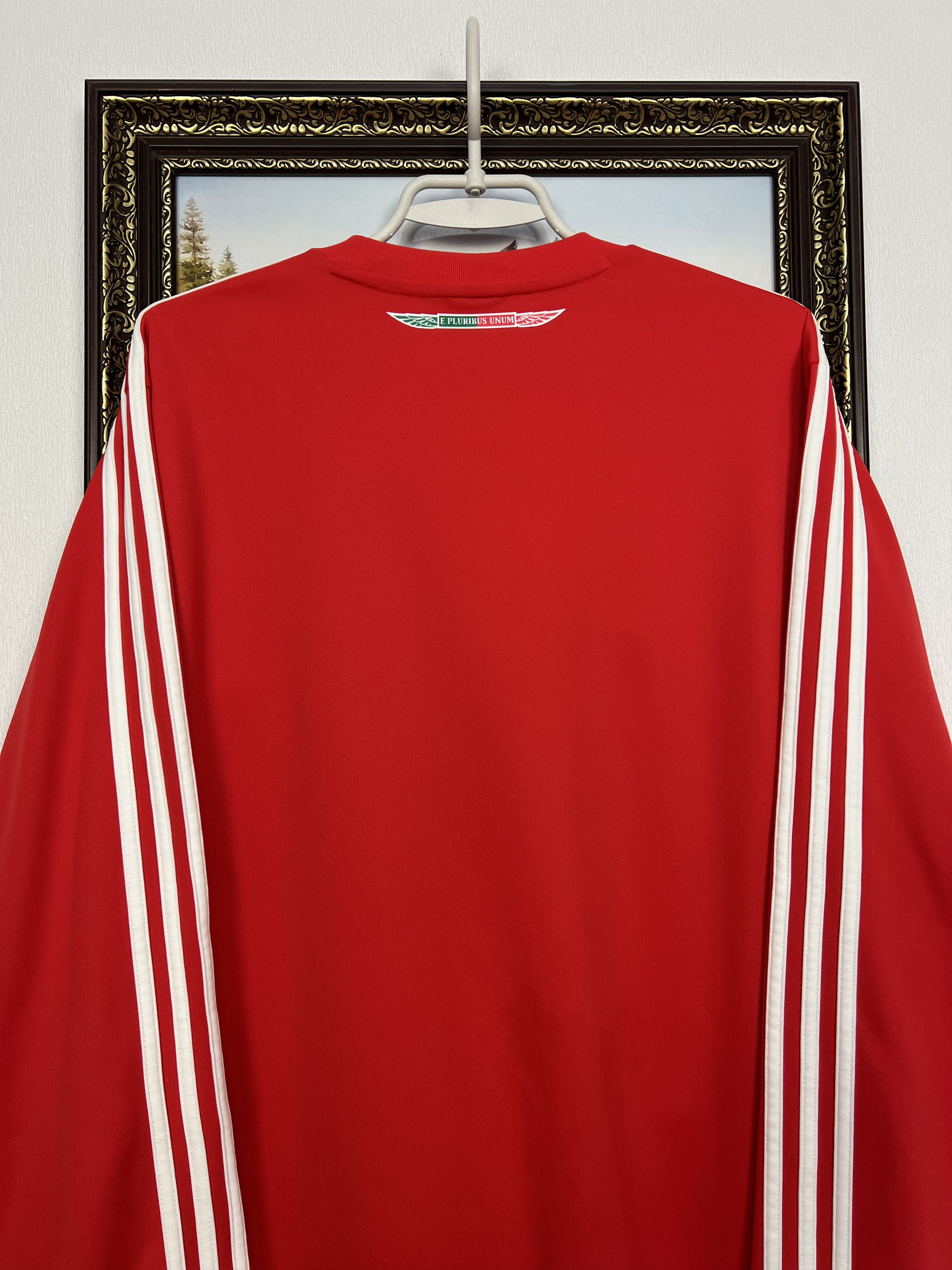 Adidas Benfica Football Sweatshirt Soccer Track Top Crewneck Size US L / EU 52-54 / 3 - 8 Thumbnail