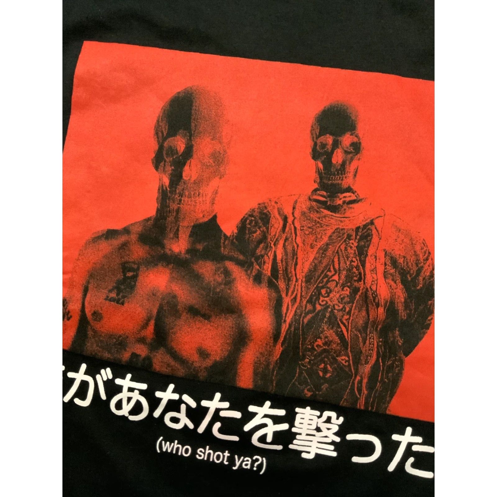 Vintage VINTAGE RockSmith NYC Who Shot YA Tupac Notorious BIG Biggie Smalls Graphic T-Shirt XL Men Black Shirt XXL? Size US XL / EU 56 / 4 - 5 Thumbnail