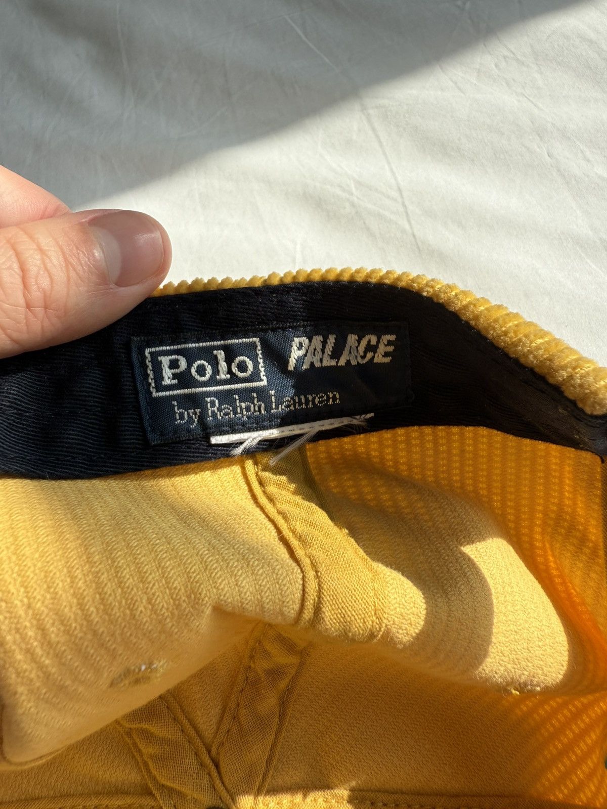 Palace × Polo Ralph Lauren Polo x Palace Corduroy Hat Size ONE SIZE - 4 Thumbnail