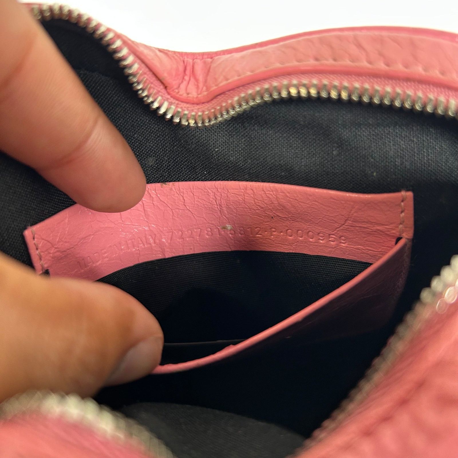 Balenciaga Balenciaga Pink Mini Le Cagole Heart Shoulder Bag Size ONE SIZE - 9 Thumbnail