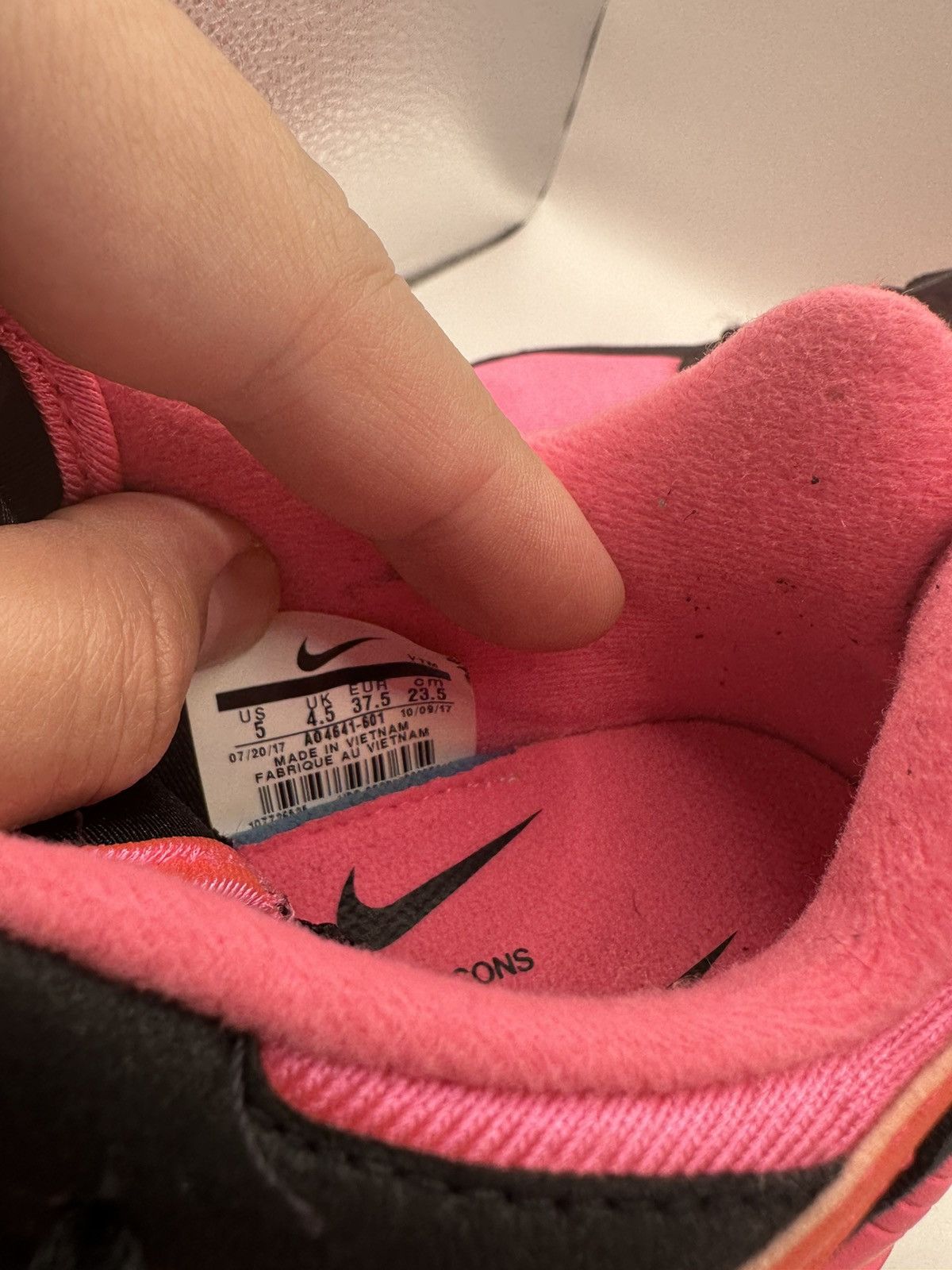 Comme des Garcons AIR MAX 180 CDG "Comme des Garçons" Size US 5 / EU 37 - 8 Thumbnail