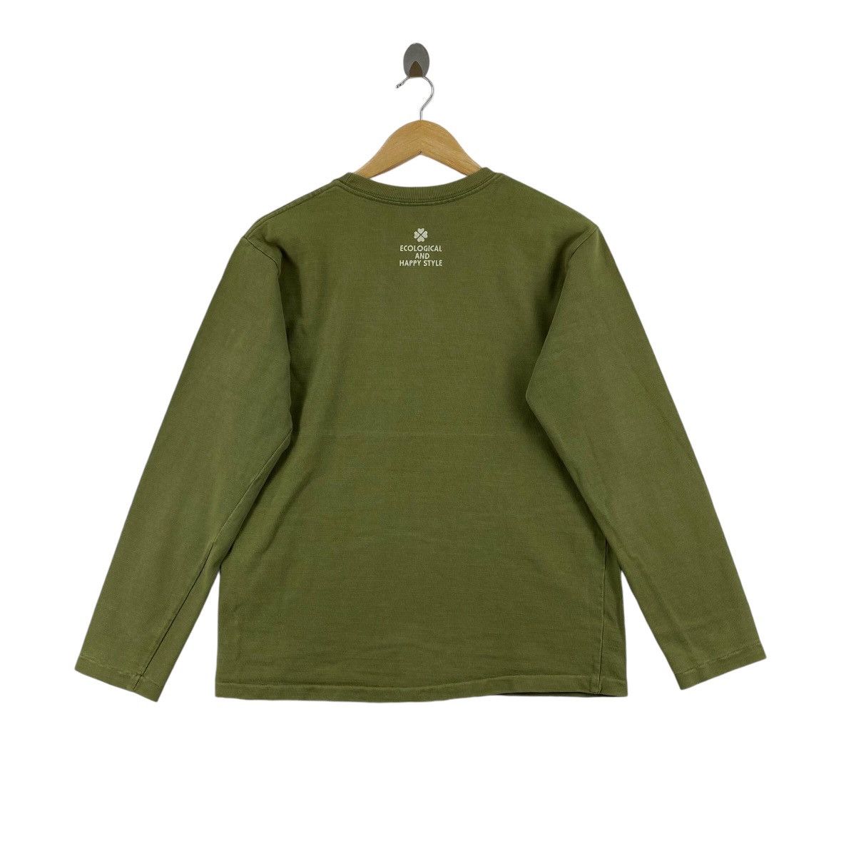 Japanese Brand × Vintage Vintage Kriff Mayer Green Eighty Long Sleeve Japanese Brand Size US M / EU 48-50 / 2 - 3 Thumbnail