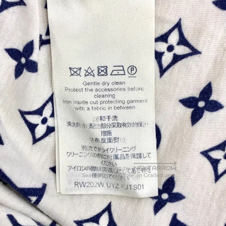 Louis Vuitton Louis Vuitton White presbyopic full print cotton short sle Size US L / EU 52-54 / 3 - 6 Thumbnail