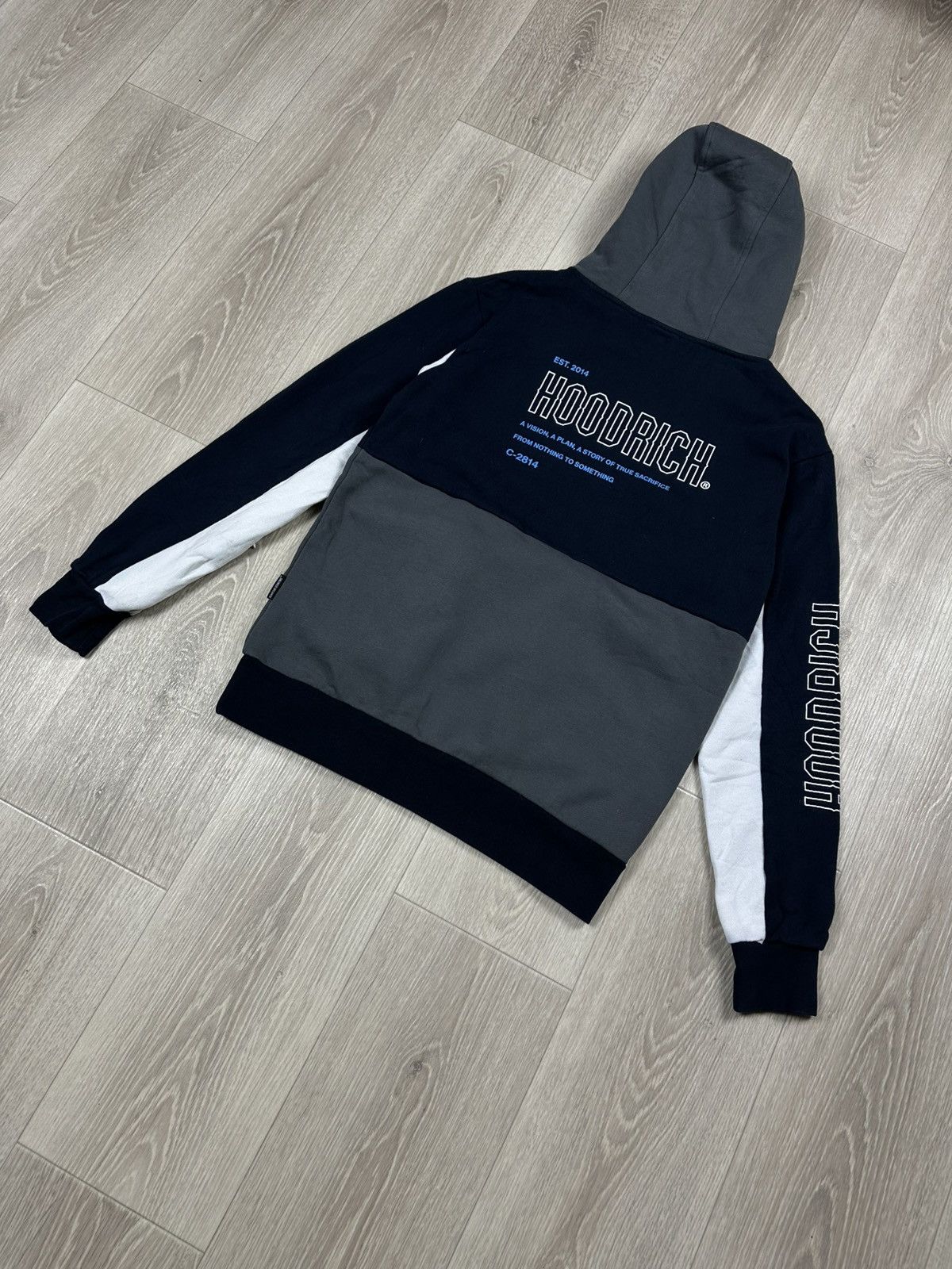 Hoodrich Hoodrich London Multi Pocket Big Logo Hoodie Drill SK8 Size US S / EU 44-46 / 1 - 8 Thumbnail