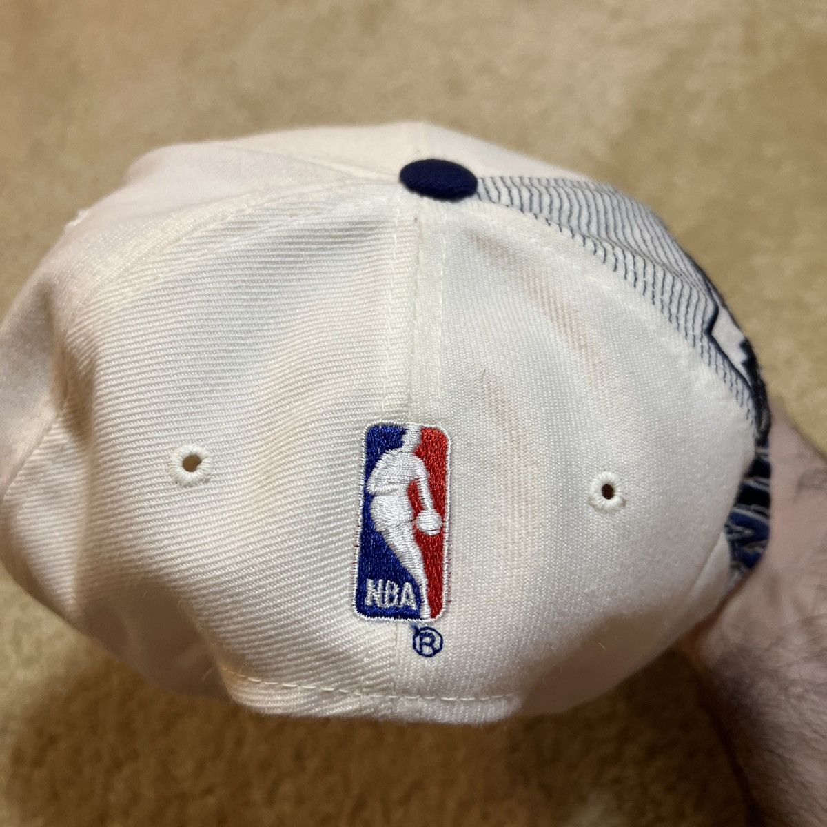 Vintage Vtg 90s Sports Specialties Denver Nuggets Laser Snapback Hat Size ONE SIZE - 5 Thumbnail