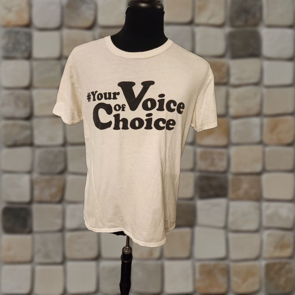 Gildan Blake Shelton The Voice White Double Sided Graphic T Shirt Size Large Men Crew Neck Short Sleeve Cotton Gildan Preshrunk Size US L / EU 52-54 / 3 - 1 Thumbnail