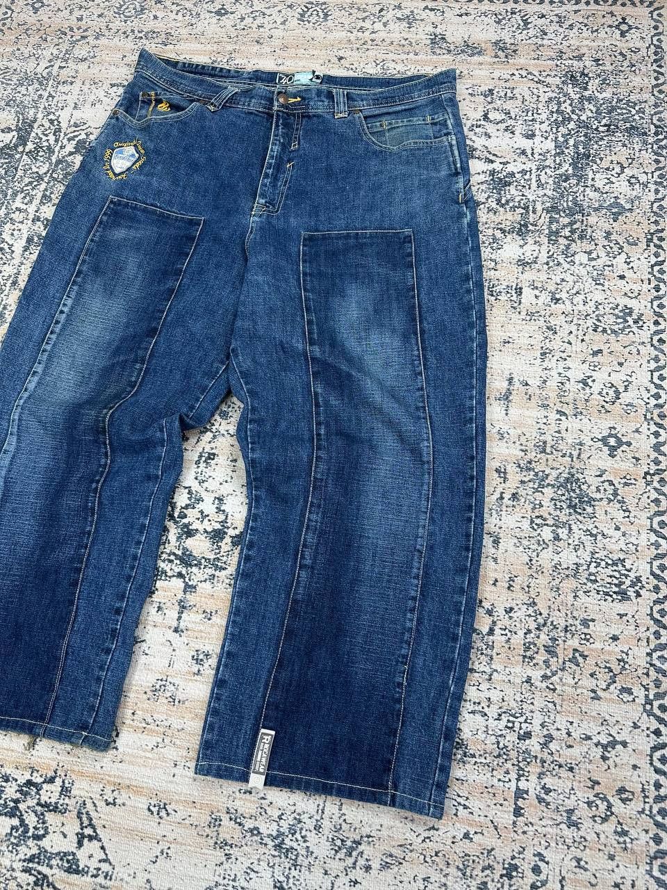 Rocawear × Vintage Vintage Y2K Rocawear Double Knee Rap Jeans Baggy Size US 40 / EU 56 - 3 Thumbnail