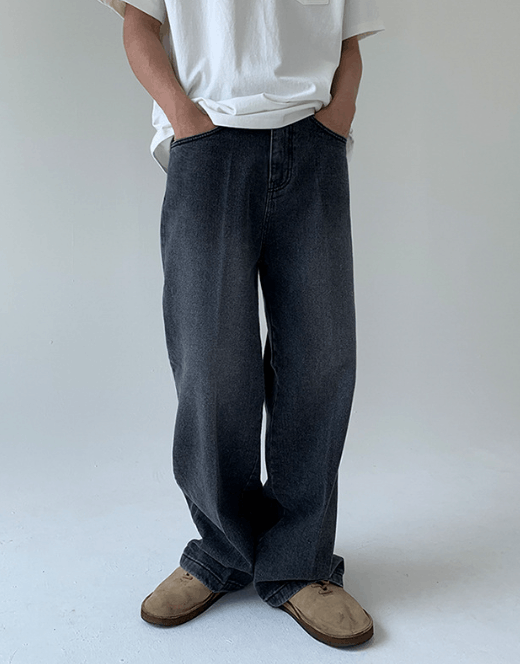 Japanese Brand × Jean Japanese retro loose straight wide-leg casual jeans Size US 32 / EU 48 - 2 Thumbnail