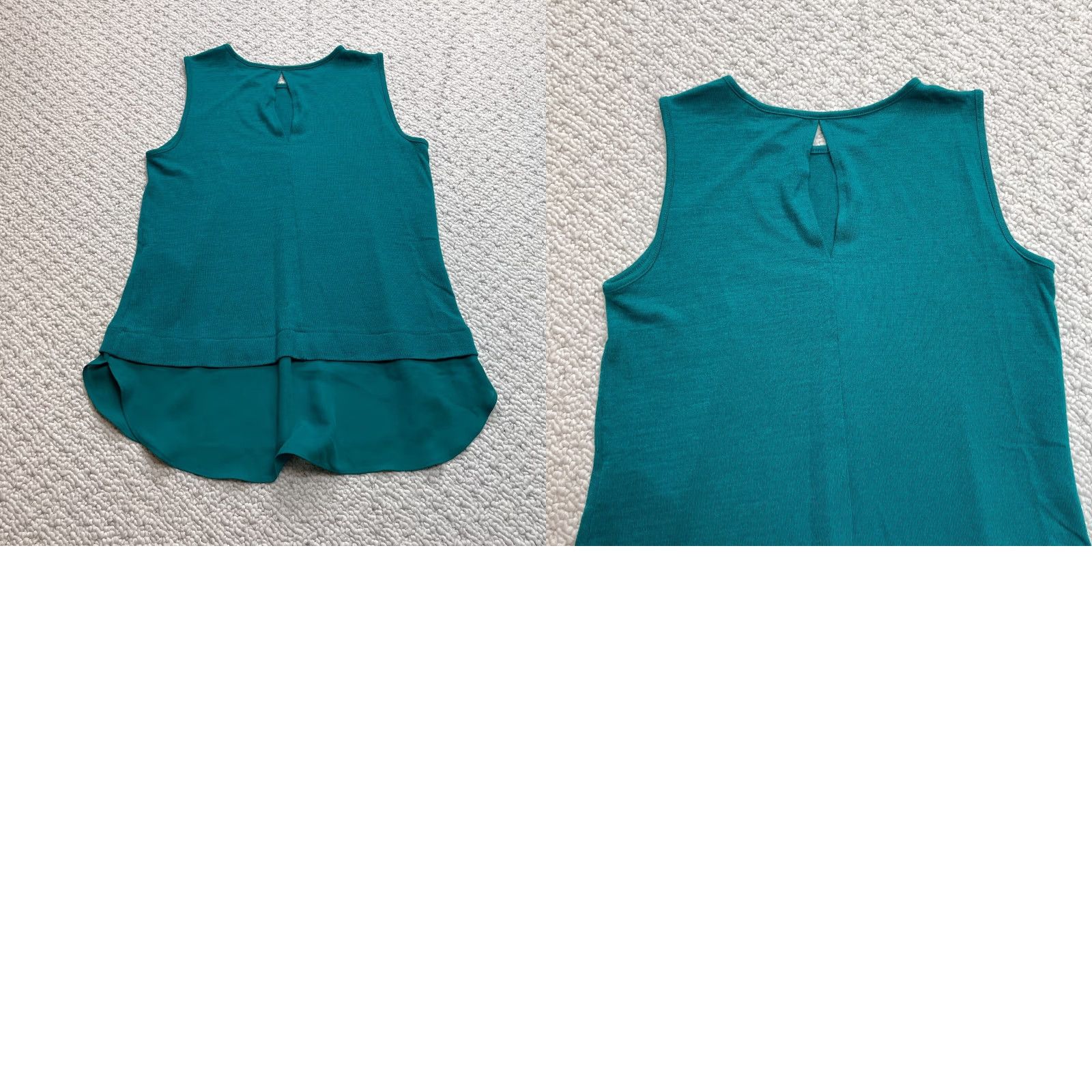 Banana Republic VINTAGE Banana Republic Tank Top Womens XS Blue Sleeveless Polyester Rayon Soft Tank Top Size XS / US 0-2 / IT 36-38 - 8 Thumbnail